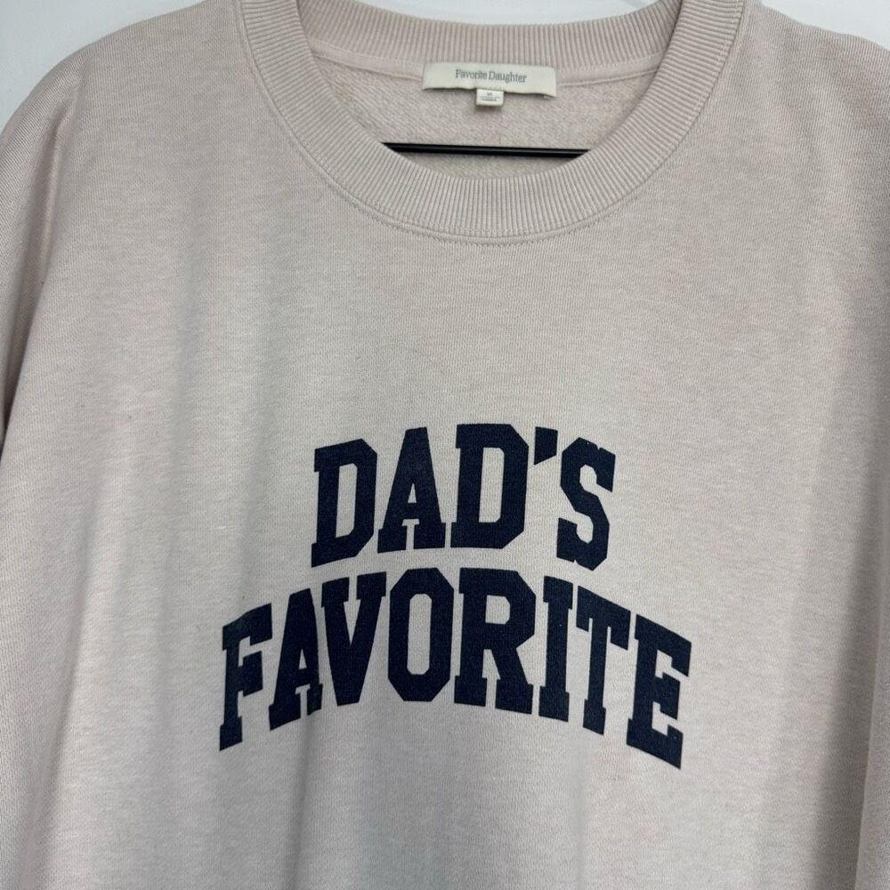 Favorite Daughter Dad’s Favorite Crewneck Sweatshirt XL - Picture 3 of 6